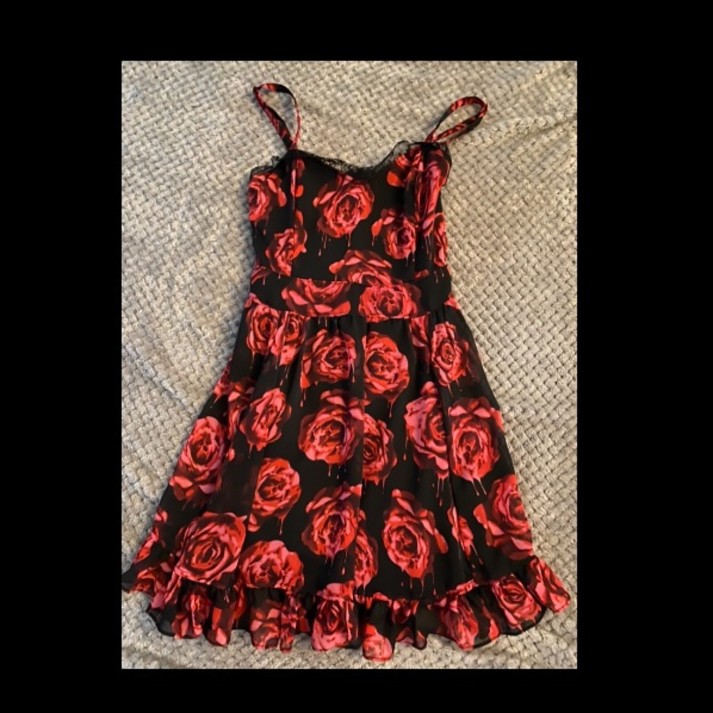 Melting Roses baby doll dress